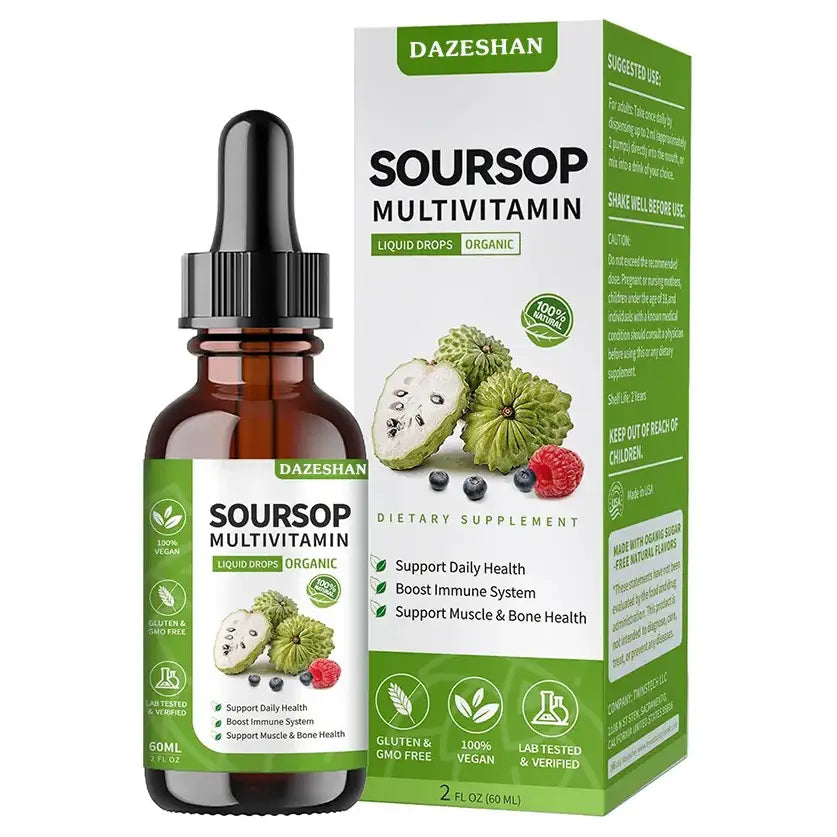Soursop Immune Drops: Daily Defense For Your Future