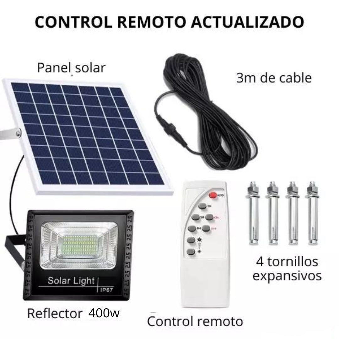 SOLAR REFLECTOR KIT 400W MAX SOLAR REMOTE CONTROL