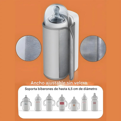 KinmeitWader™ Portable, Cordless Travel Bottle Warmer 