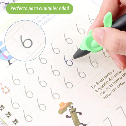 Magic Book - Kit 4 Notebooks + 5 Magic Pens 