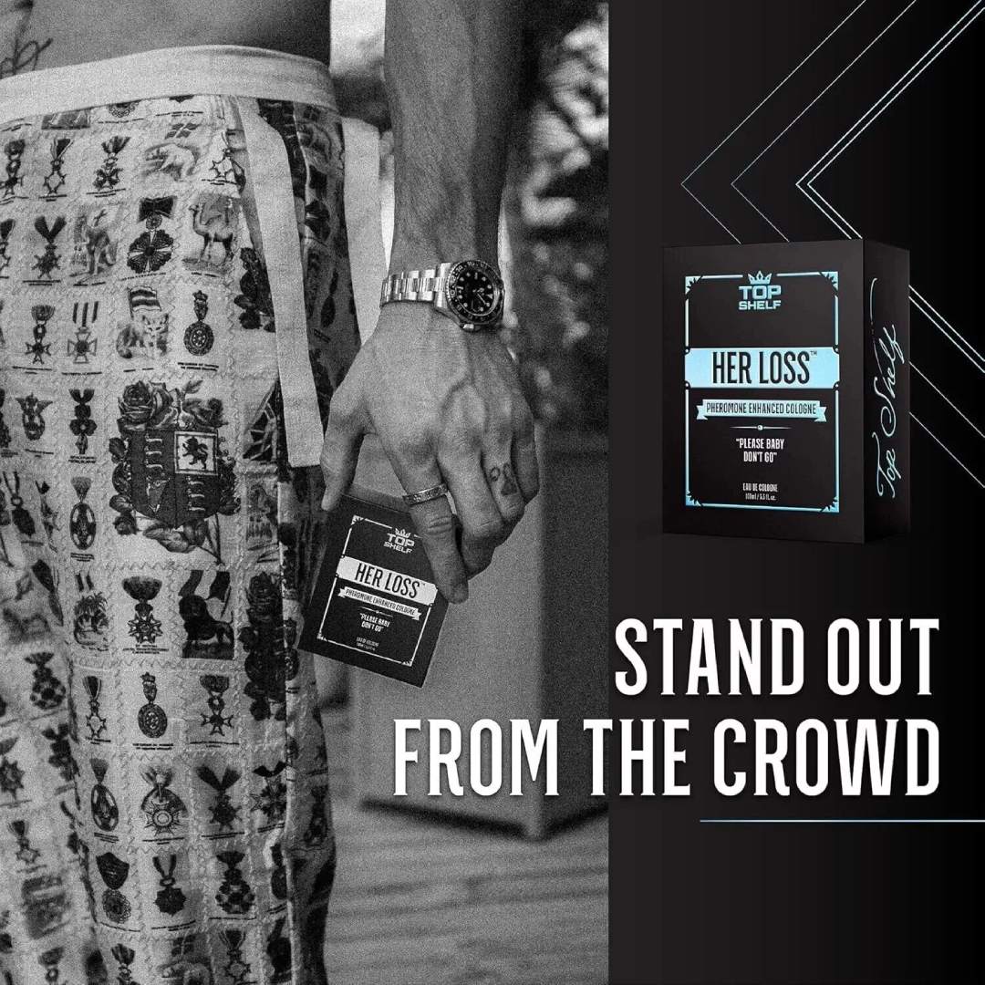 HER LOSS - PERFUME WITH PHEROMONES THAT ATTRACT THEM 