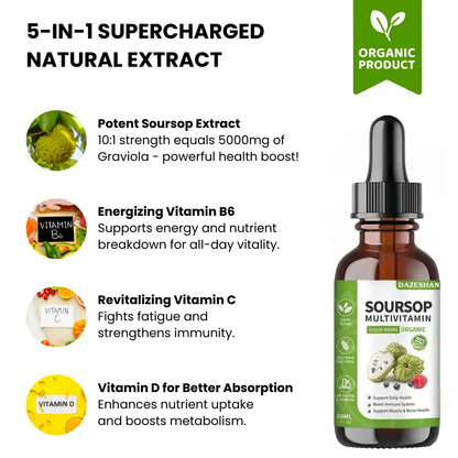 Soursop Immune Drops: Daily Defense For Your Future