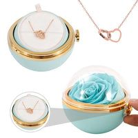 Light Blue rose box