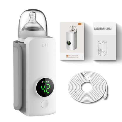 KinmeitWader™ Portable, Cordless Travel Bottle Warmer 