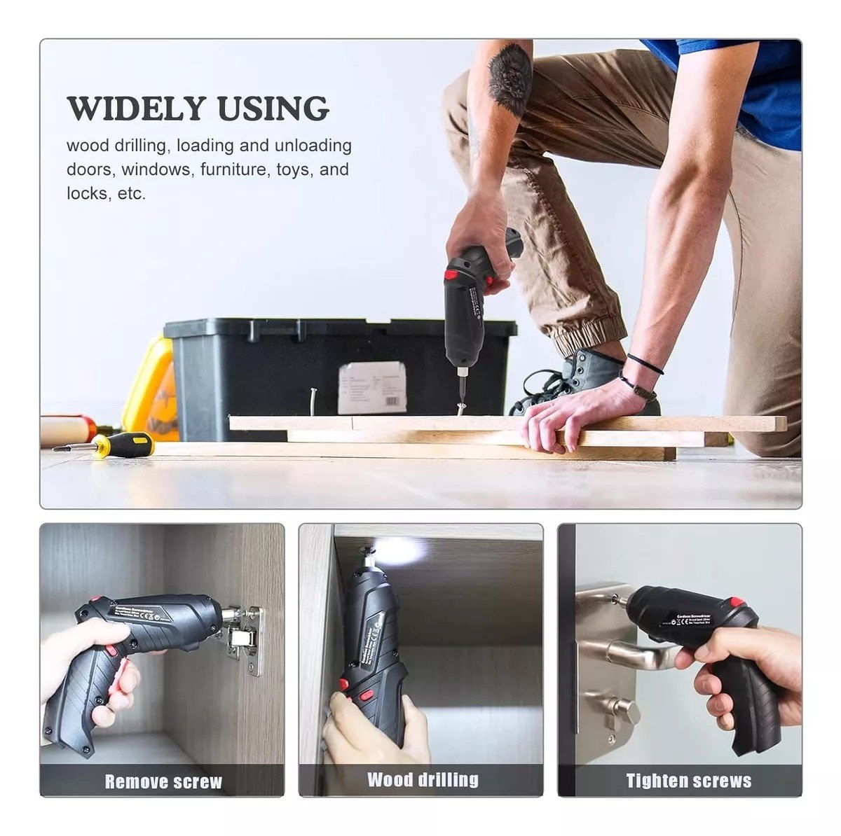 BricoVolt Pro™: The Smart Screwdriver for High-Level DIY 