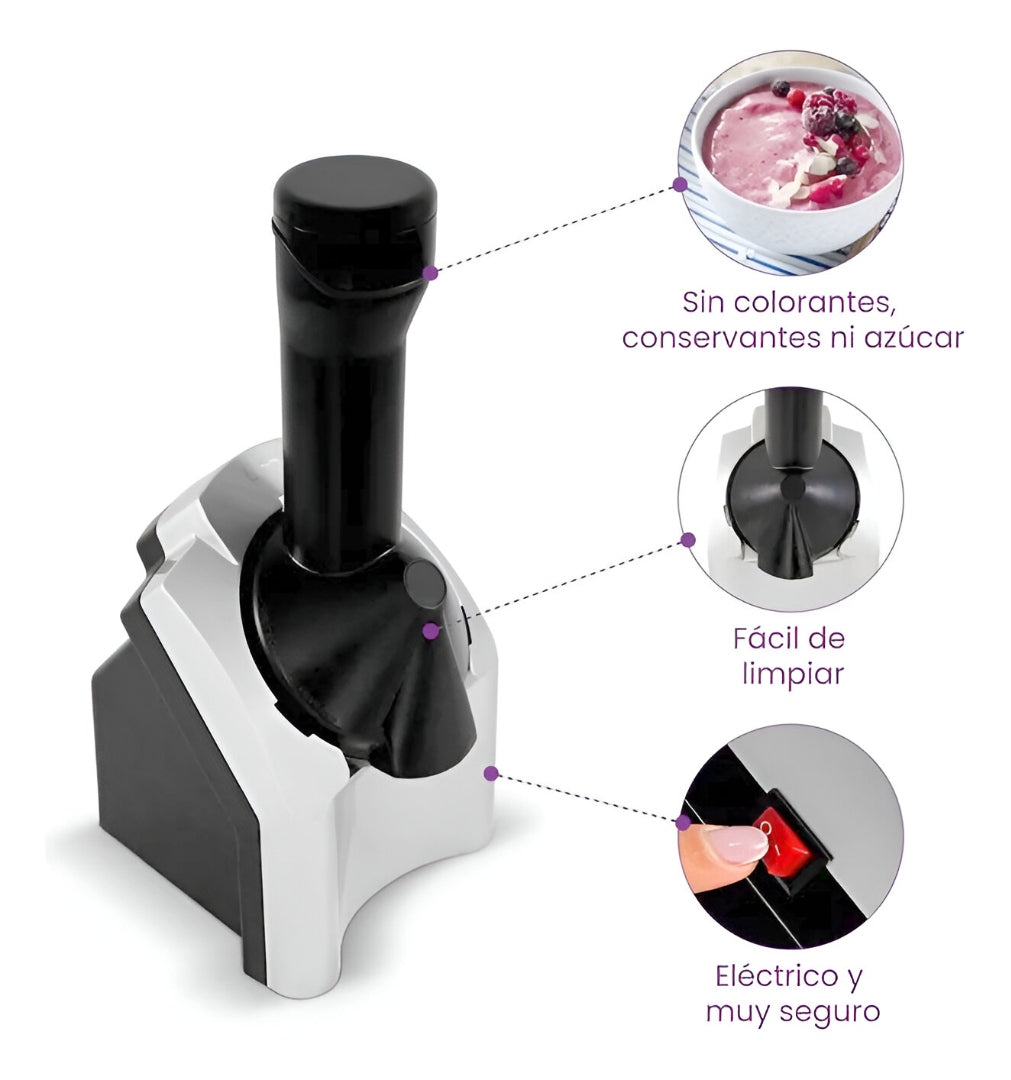 MACHINE FOR MAKING HEALTHY ARTISAN AND VEGAN FRUIT ICE CREAM - FROSTIFY® 